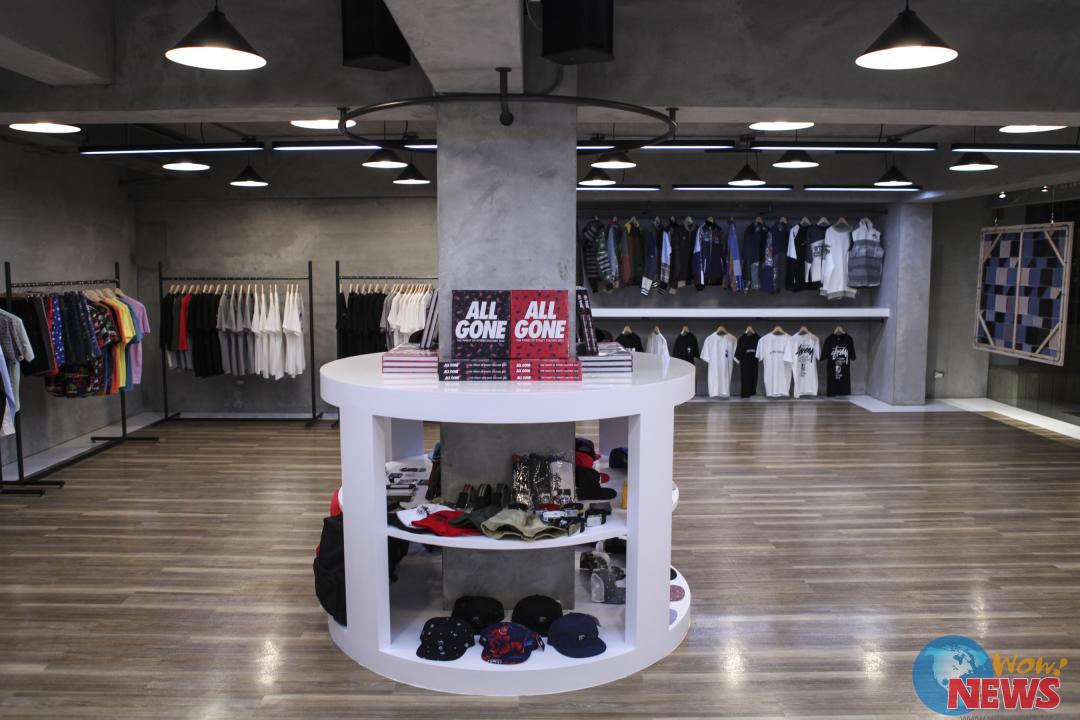 街头品牌Stussy入驻台北东区 陈冠希剪彩站台