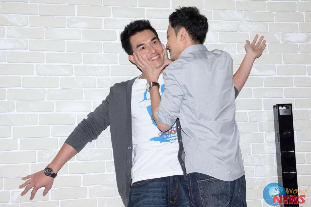 杨一展,林佑威兑现破2承诺 庆功大玩亲亲