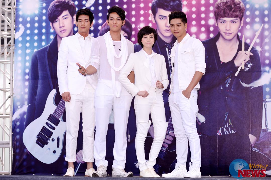 「原来是美男」签唱会 汪东城领军台版A.N.JE