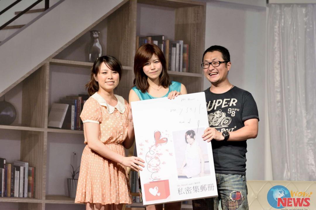 陈妍希分享会 九把刀送私密集邮册重温「那些