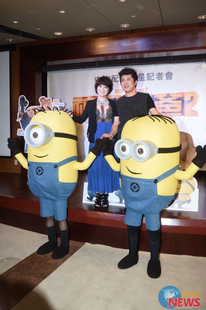 【神偷奶爸2】中文配音配对 胡瓜幻想王彩桦是