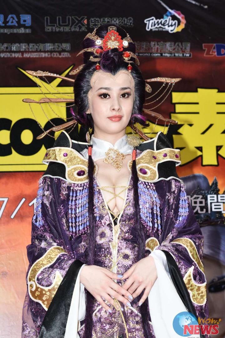 爆乳洪棠扮「太息公」 波涛汹涌好身材引人遐想 | Wow!NEWS新闻网