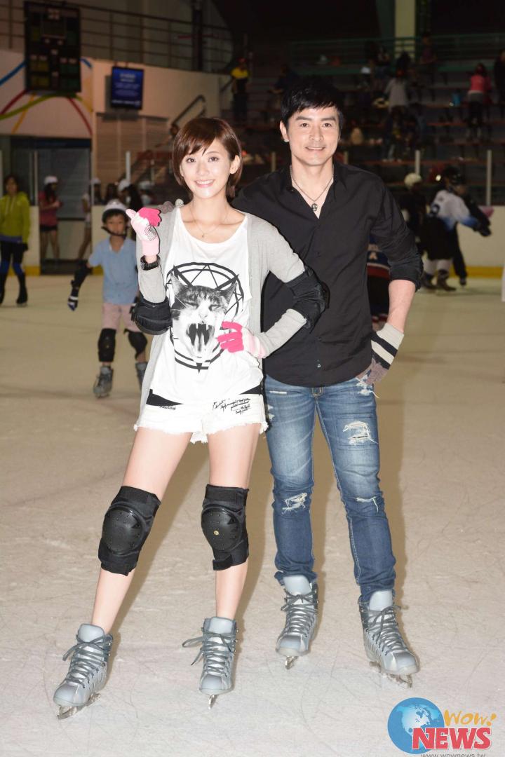 热裤美腿诱老板 林逸欣、李铭顺冰宫密会 | Wo