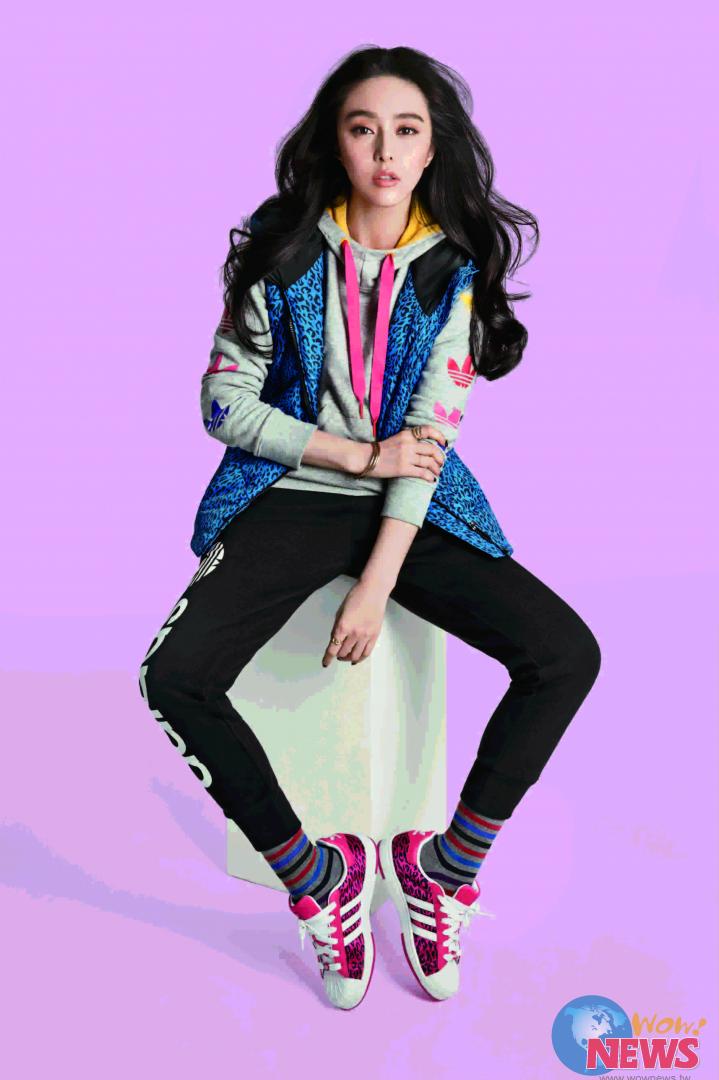 adidas集结原创 时尚天后范冰冰演绎最新街头