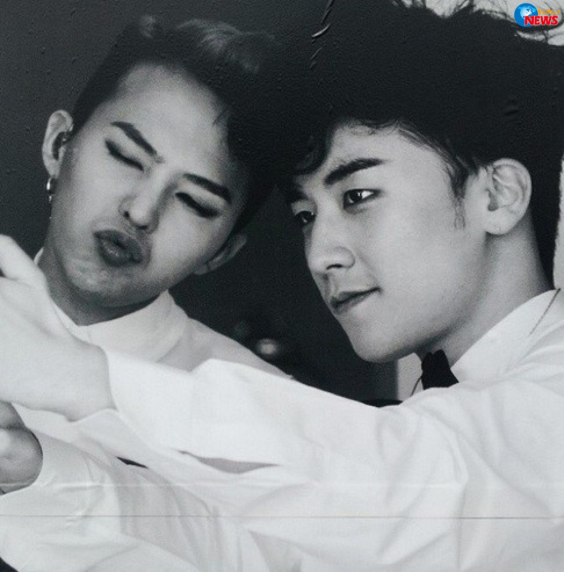 Wow News新聞網 勝利g Dragon曬帥氣合影俏皮可愛