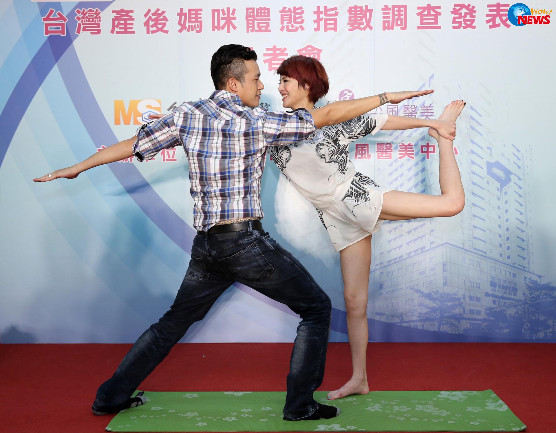 阿Ben甩肉有成 与徐小可大秀闺房情趣瘦身操