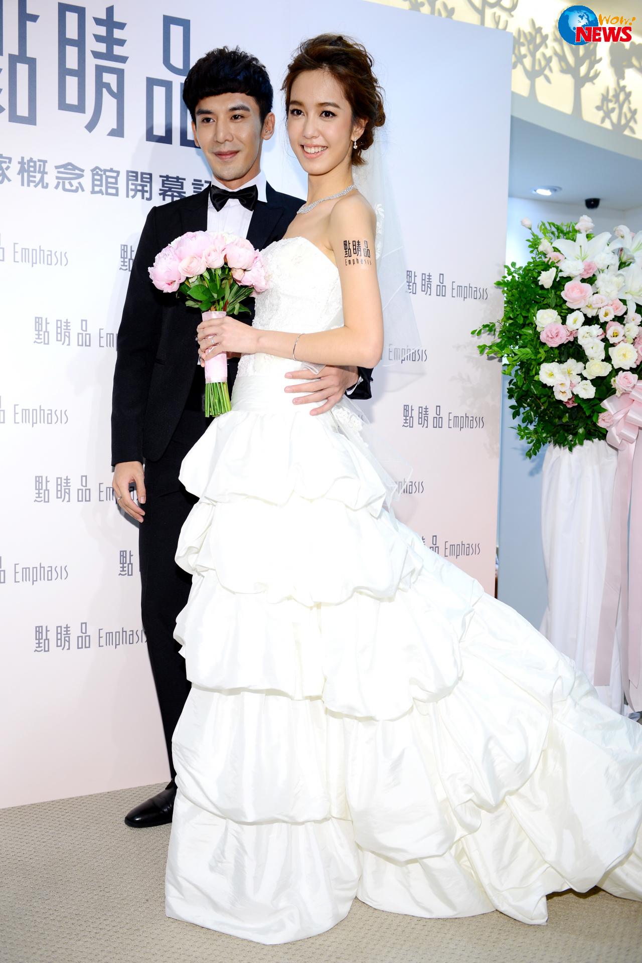 恭喜！胡宇威、陳庭妮登記結婚