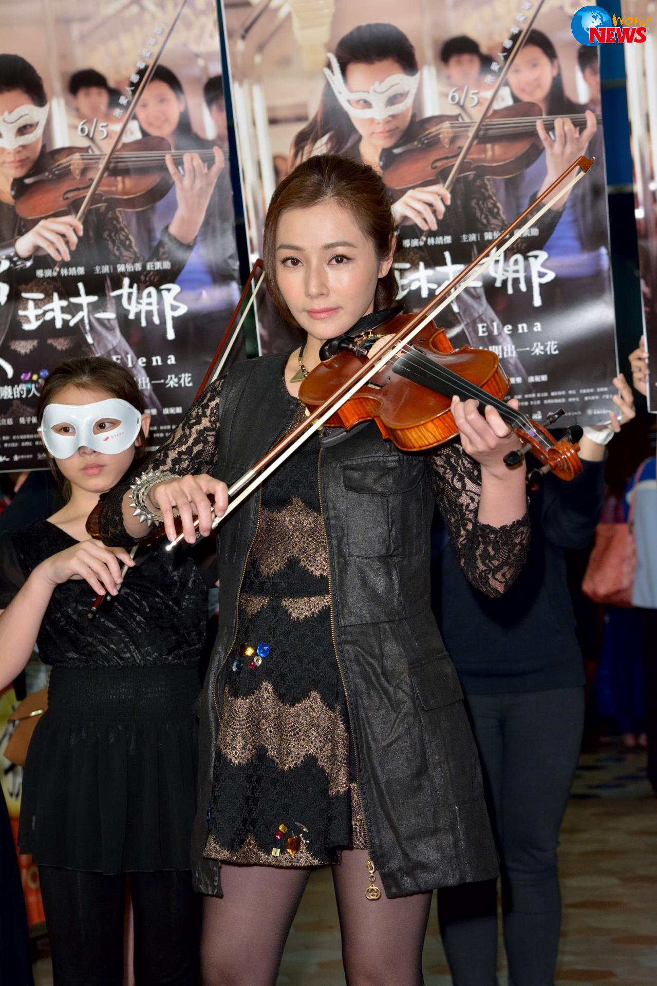 苦练小提琴像蹲苦牢 陈怡蓉拉『破音卡农』被