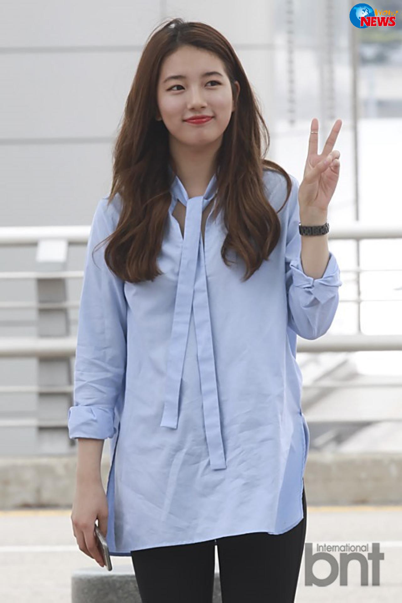 秀智现身机场 休闲装走平民路线 | Wow!NEWS